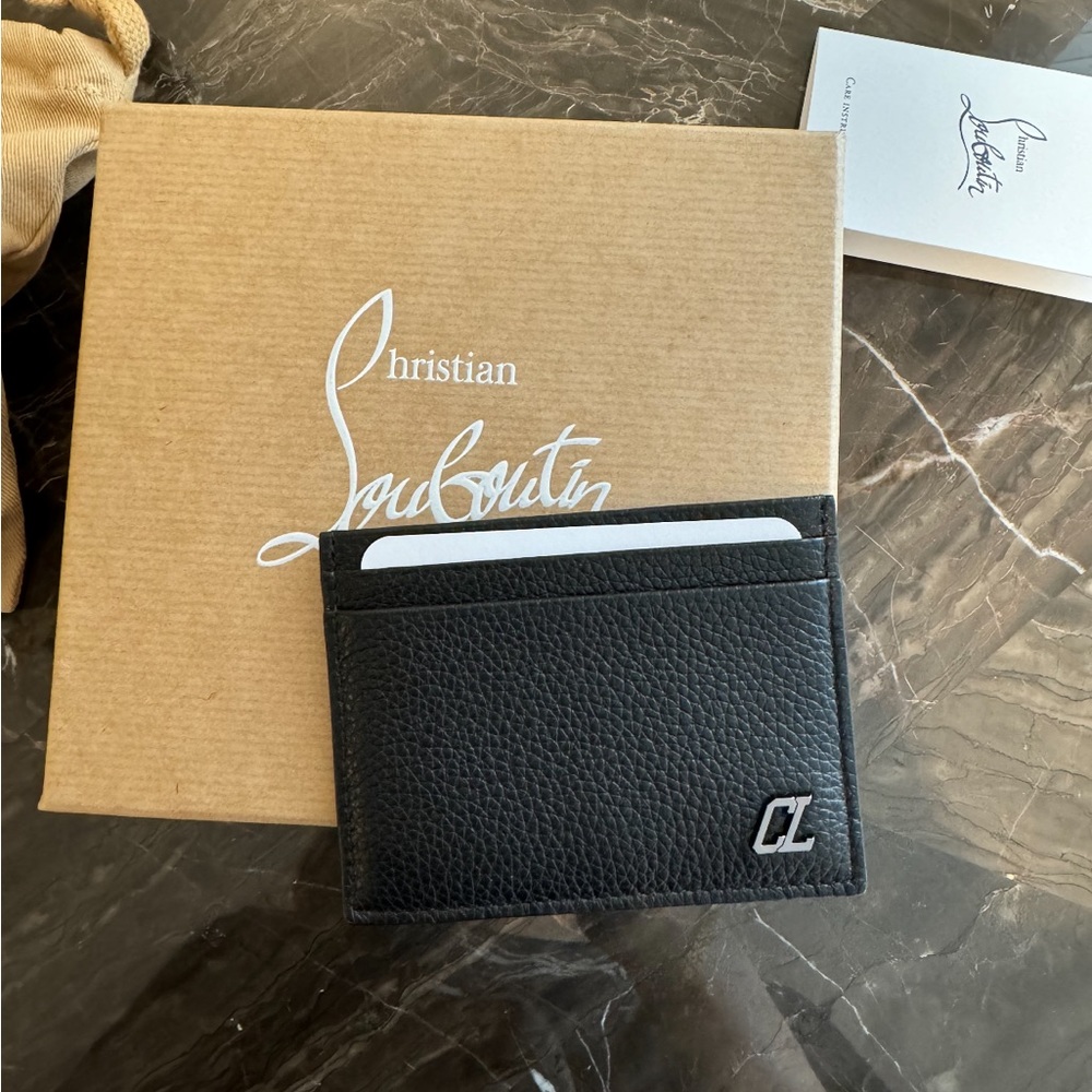 Christian louboutin men’s card holder
